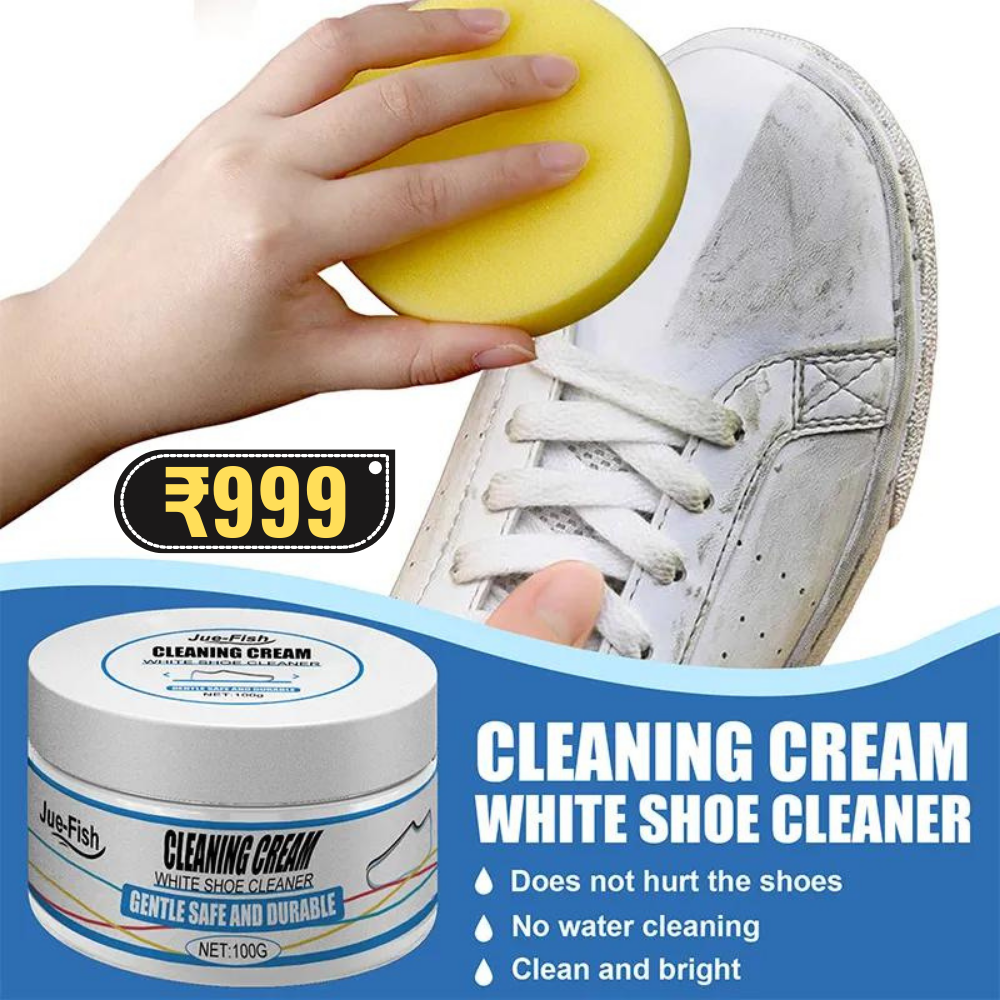 Sneakers/Shoes Stains Cleaning Cream + Special Foam