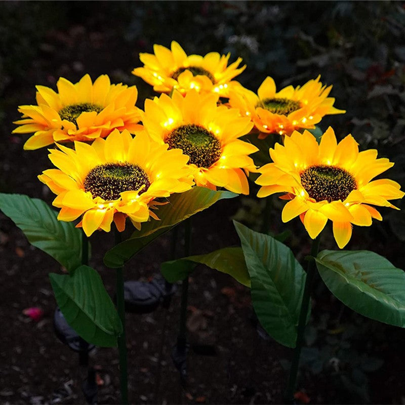 Sunflower Solar Charging For House/Garden