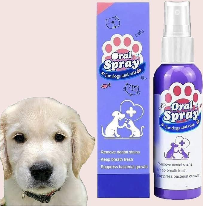 Pet Dental Spray Dogs & Cats (Pack of 2)